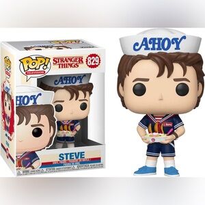 Steve Scoops Ahoy Special Edition Baskin Robbins Funko - Stranger Things